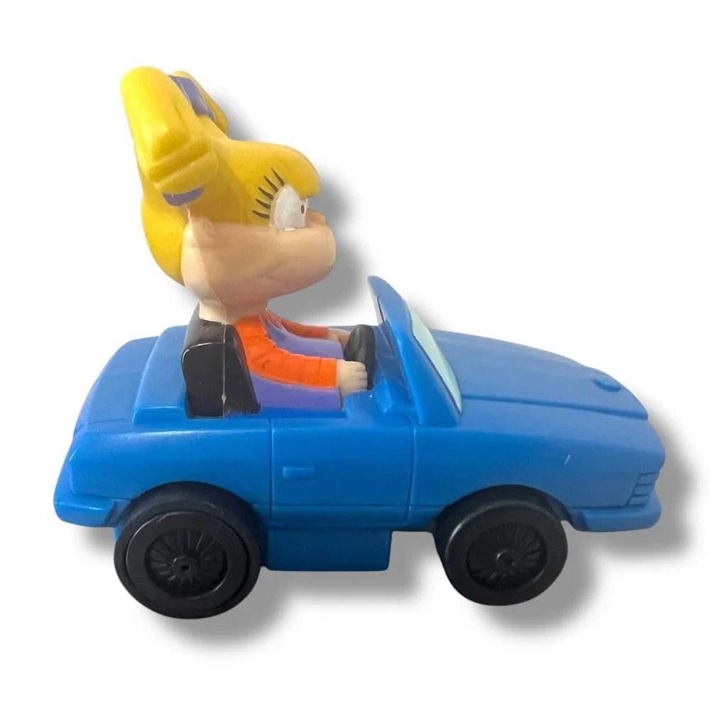 Burger King Kids Club Rugrats Angelica‎ Toy Car Pre-owned 1998 Pull Back Works